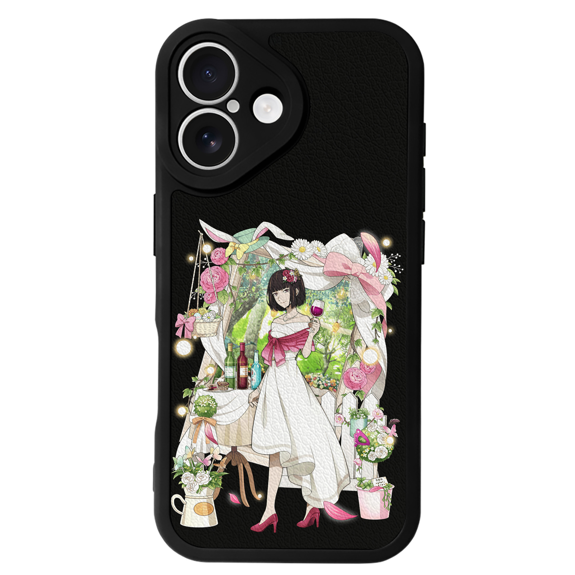 （画像用） 文豪ストレイドッグス Bungo Stray Dogs 【iPhone 16シリーズ対応】シリコンスマホケース（レザー調） 材質：シリコン